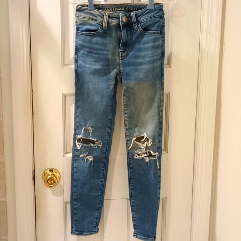American Eagle jeggings, size 00 short, VGUC